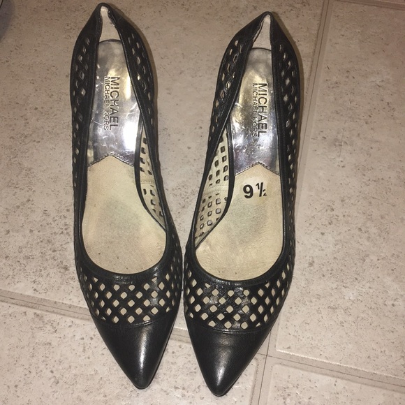 Michael Kors Black Heels - Picture 1 of 8